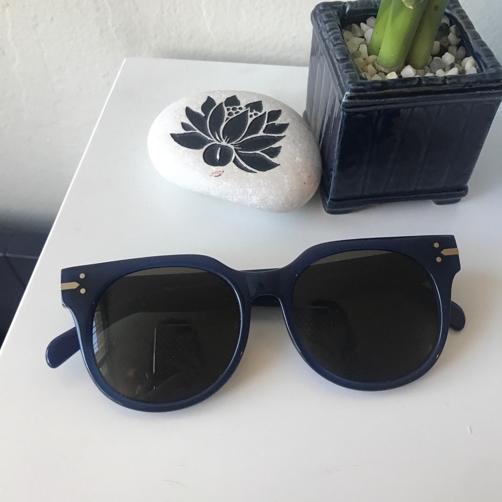 Celine Frida Sunglasses (Navy Blue)